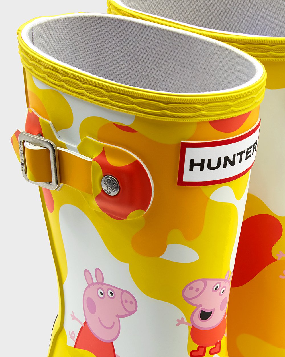 Gummistövlar Barn - Hunter Original Små Peppa Pig - Gula - 391028-VDX